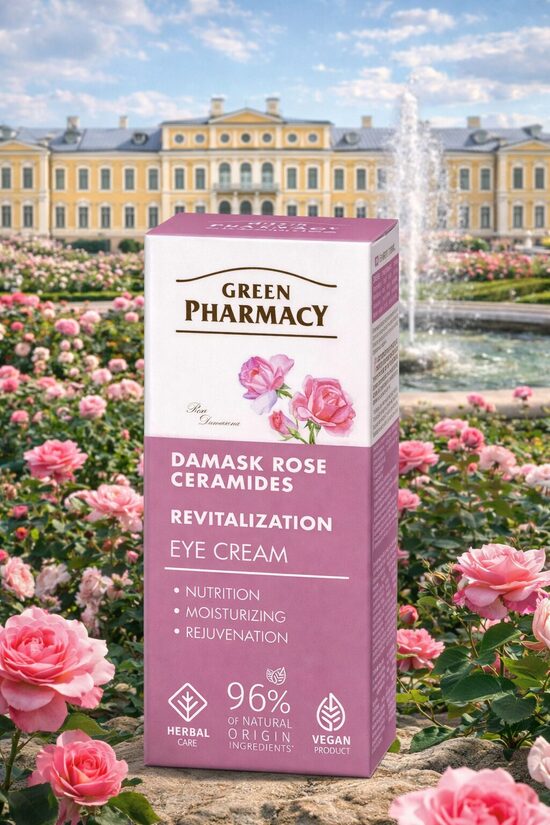KRĒMS AP ACĪM DAMASKAS ROZE+KERAMĪDI 15 ML